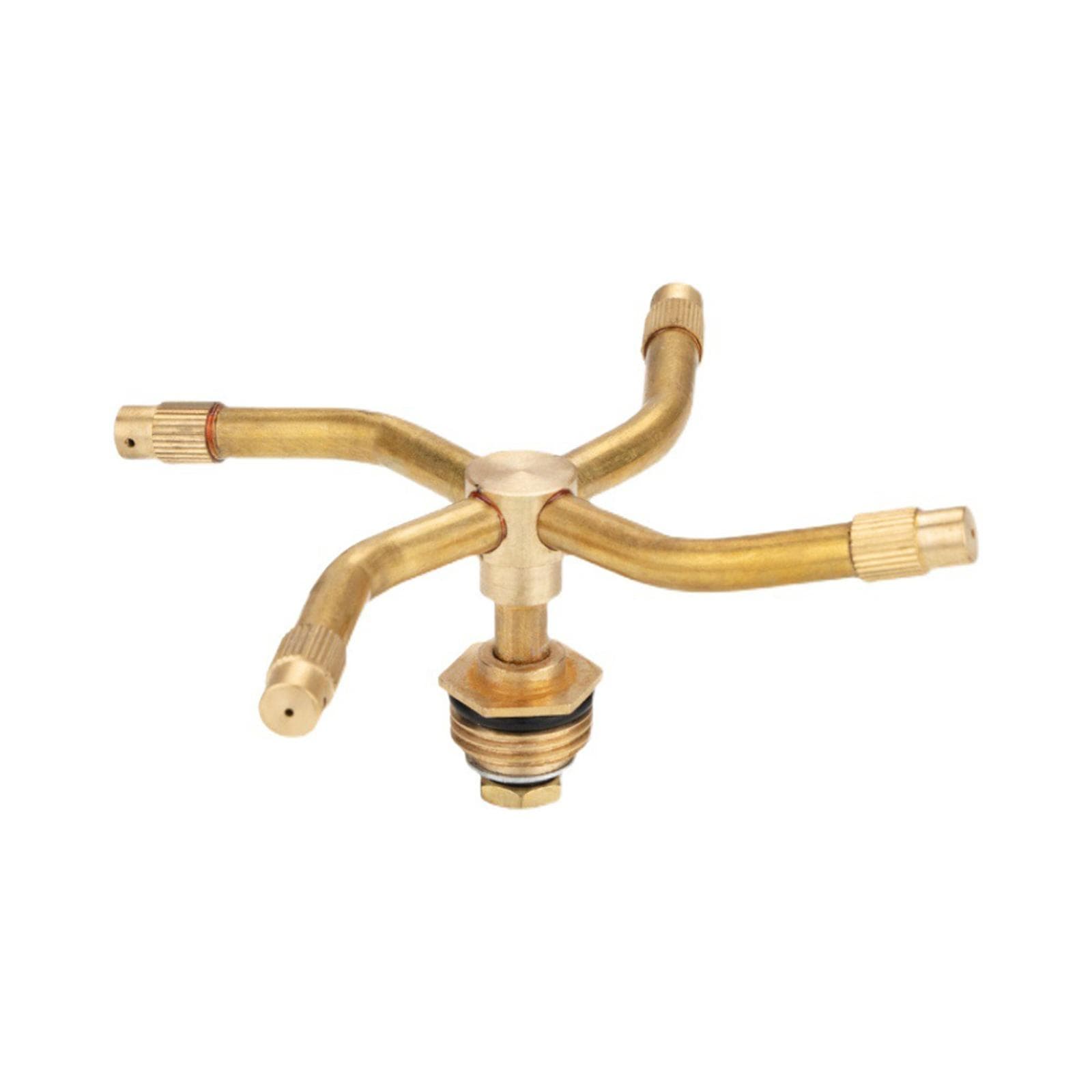 360 Degree Rotary Sprinkler Cooling Sprinkler Nozzle for Lawn Garden All Copper Sprinkler Spray