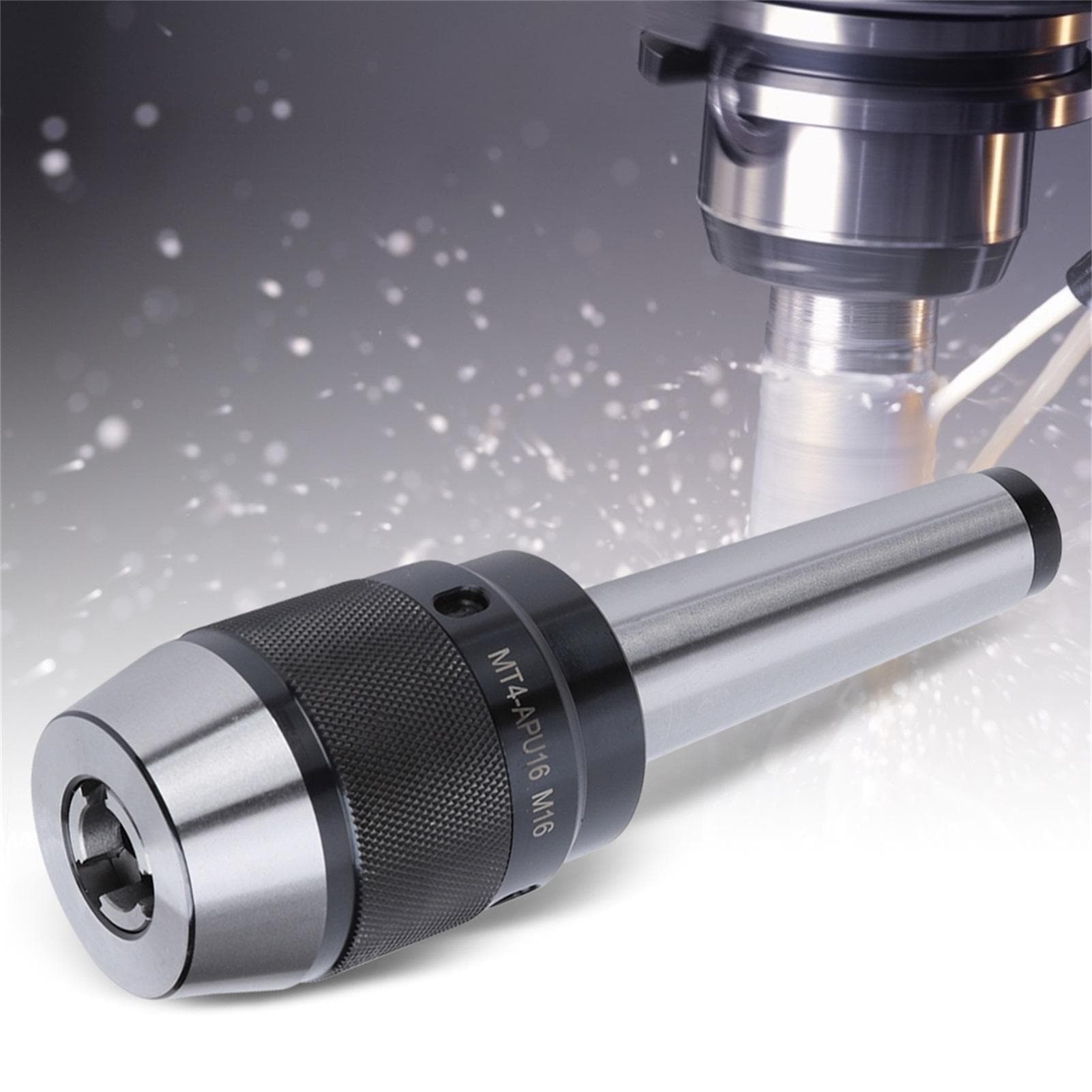 Integrated Drill Chuck High Speed Steel Impact Resistance APU16?MTB4 for Milling Machine