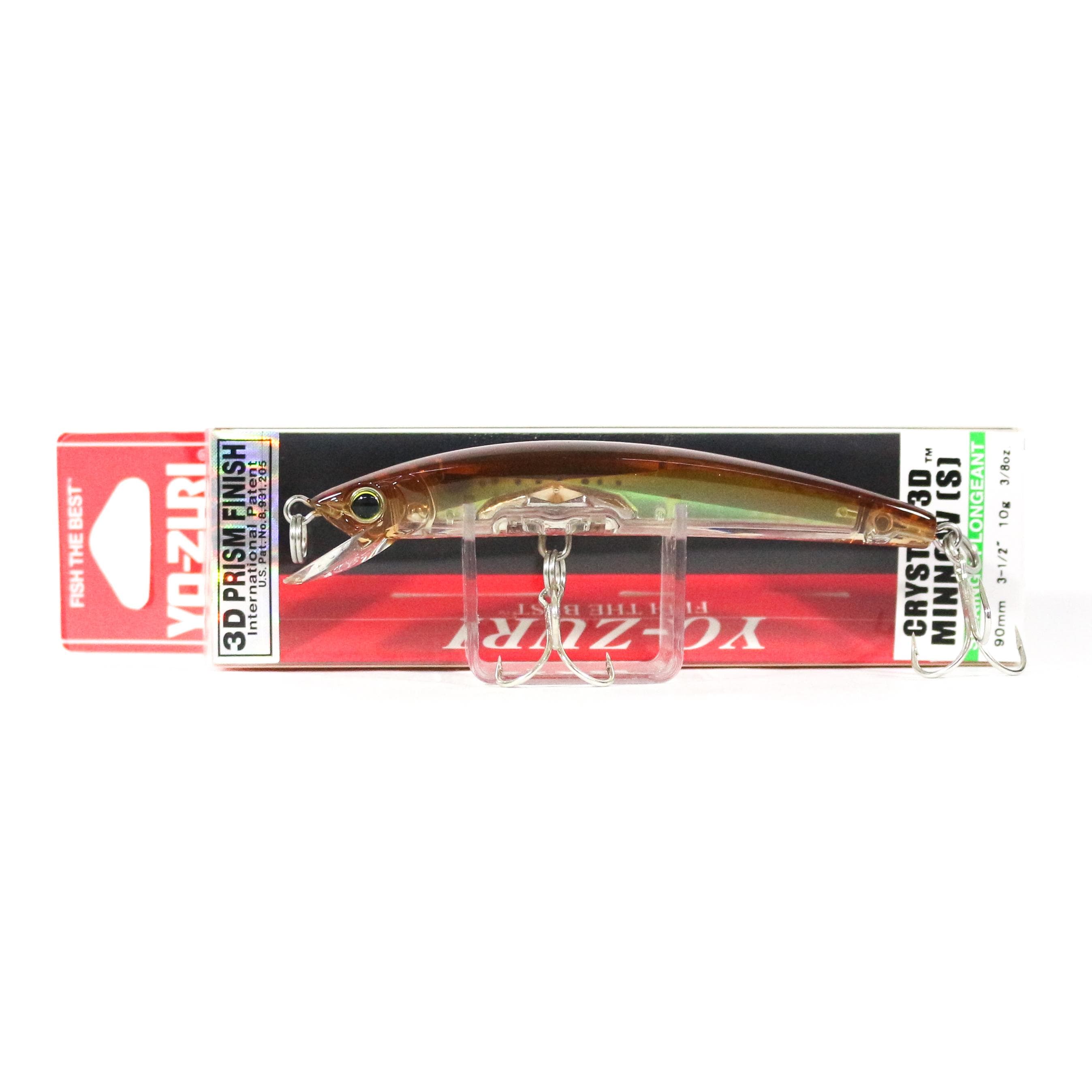 Yo Zuri 3D Crystal Minnow 90 mm Sinking Lure F1148-RBK (2091)