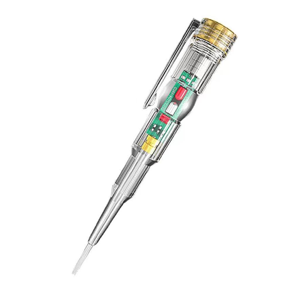 Intelligent Waterproof Voltage Tester Pen Power Voltage Detector Electricity Detector Test Pencil 1pcs