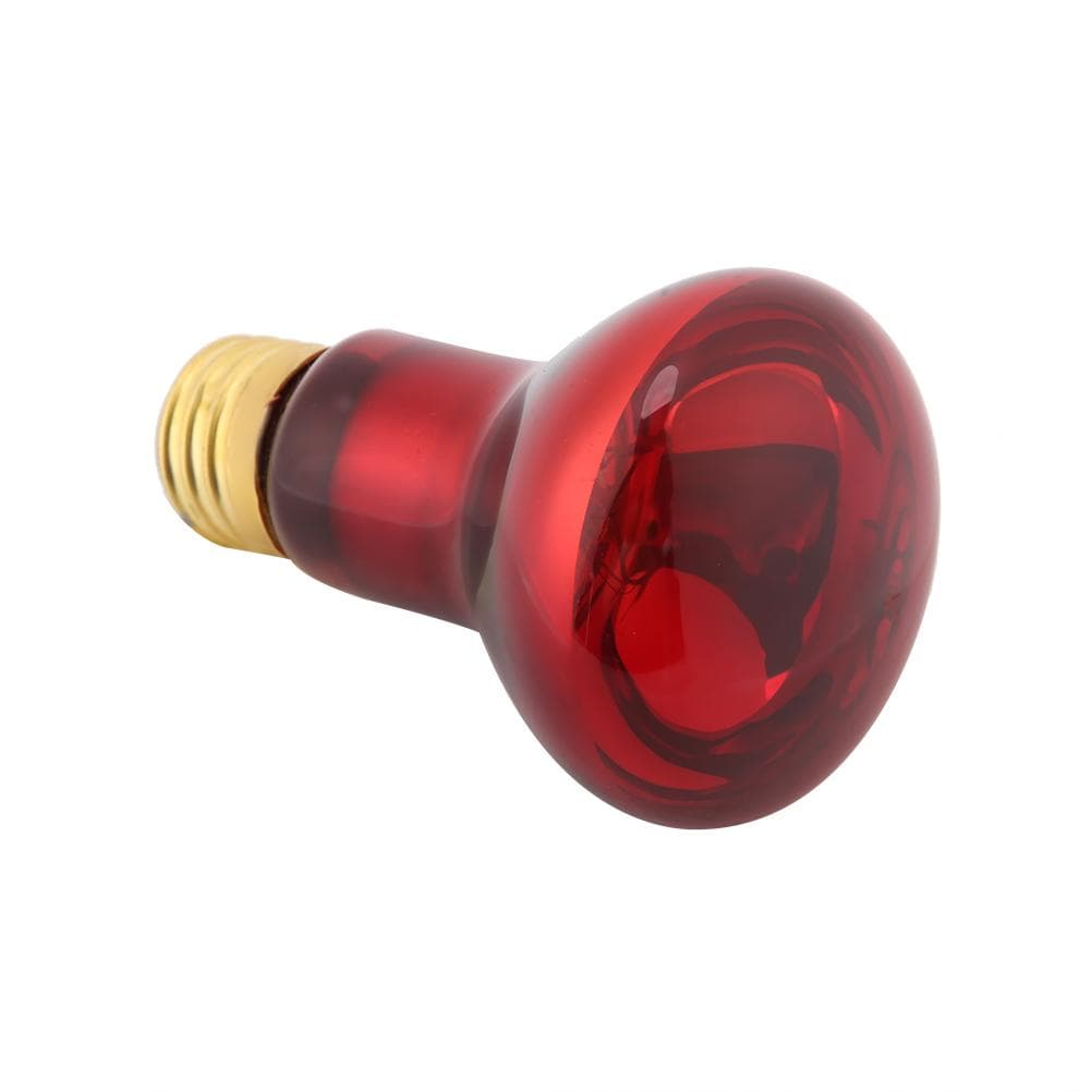 E27 Reptile Pet Infrared Heating Light Lamp Bulb Emitter Lamp Night Heat Bulb 110V 75W