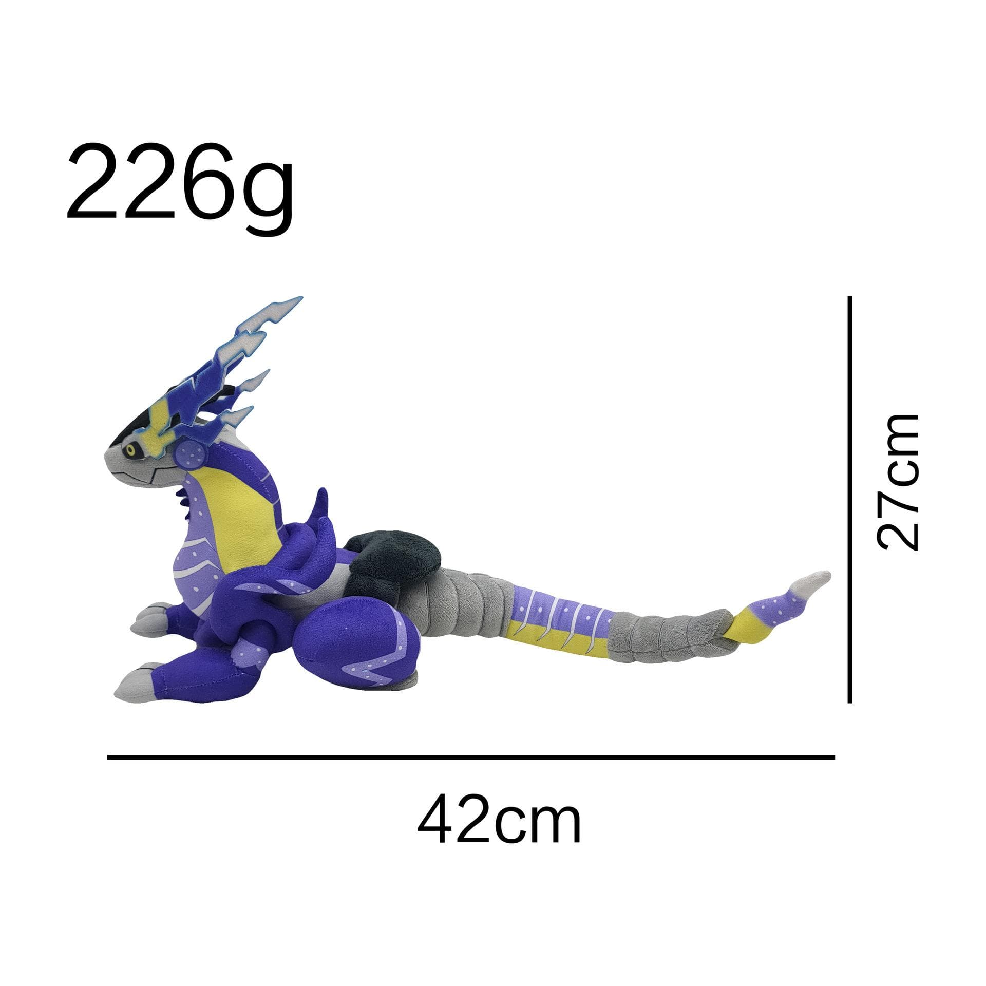 PKM Miraidon Plush Doll Toys Koraidon Soft Stuffed Plush Toys For Kids