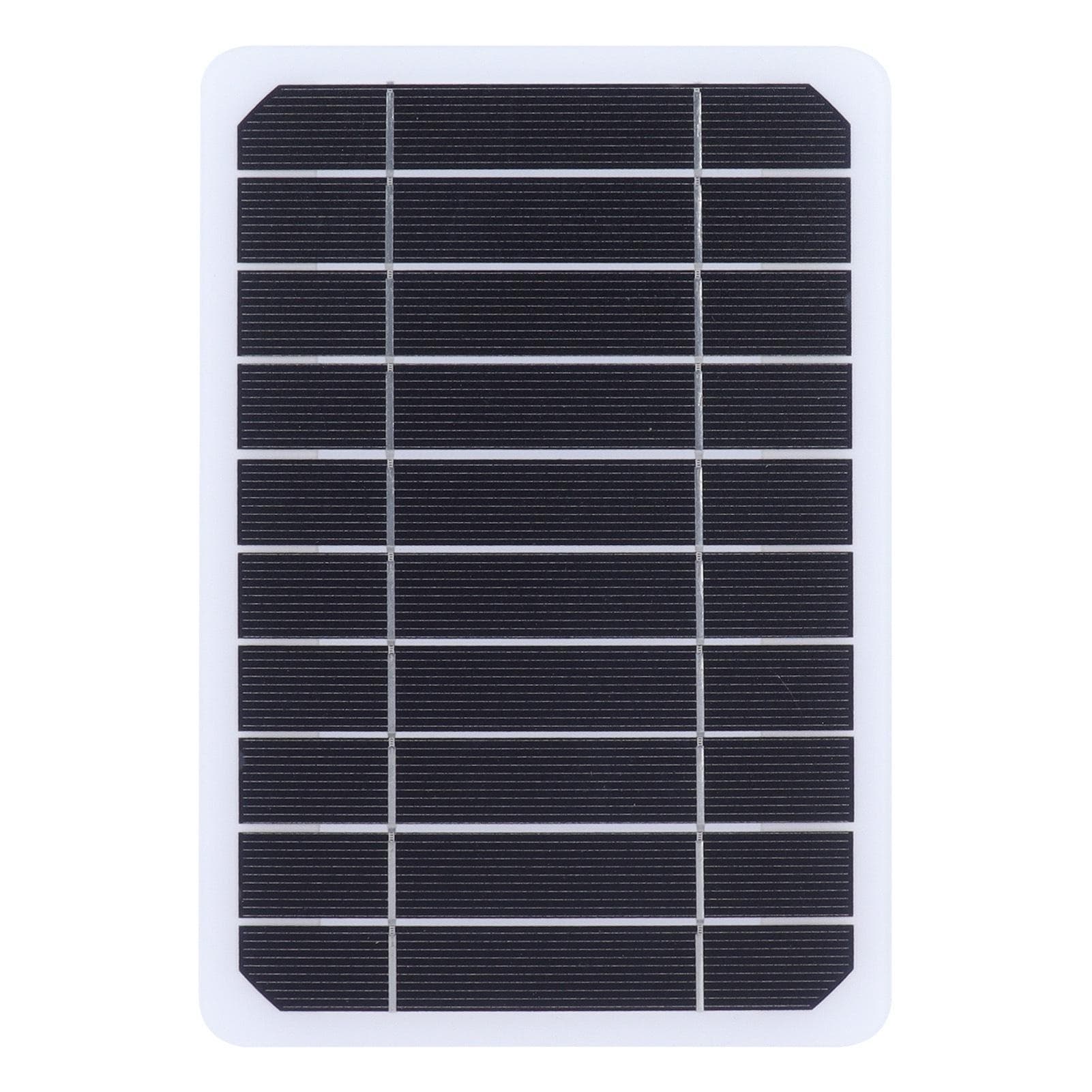 5W 5V Monocrystalline Solar Panel Outdoor Solar Battery Charger Mobile Power Supply for Charging