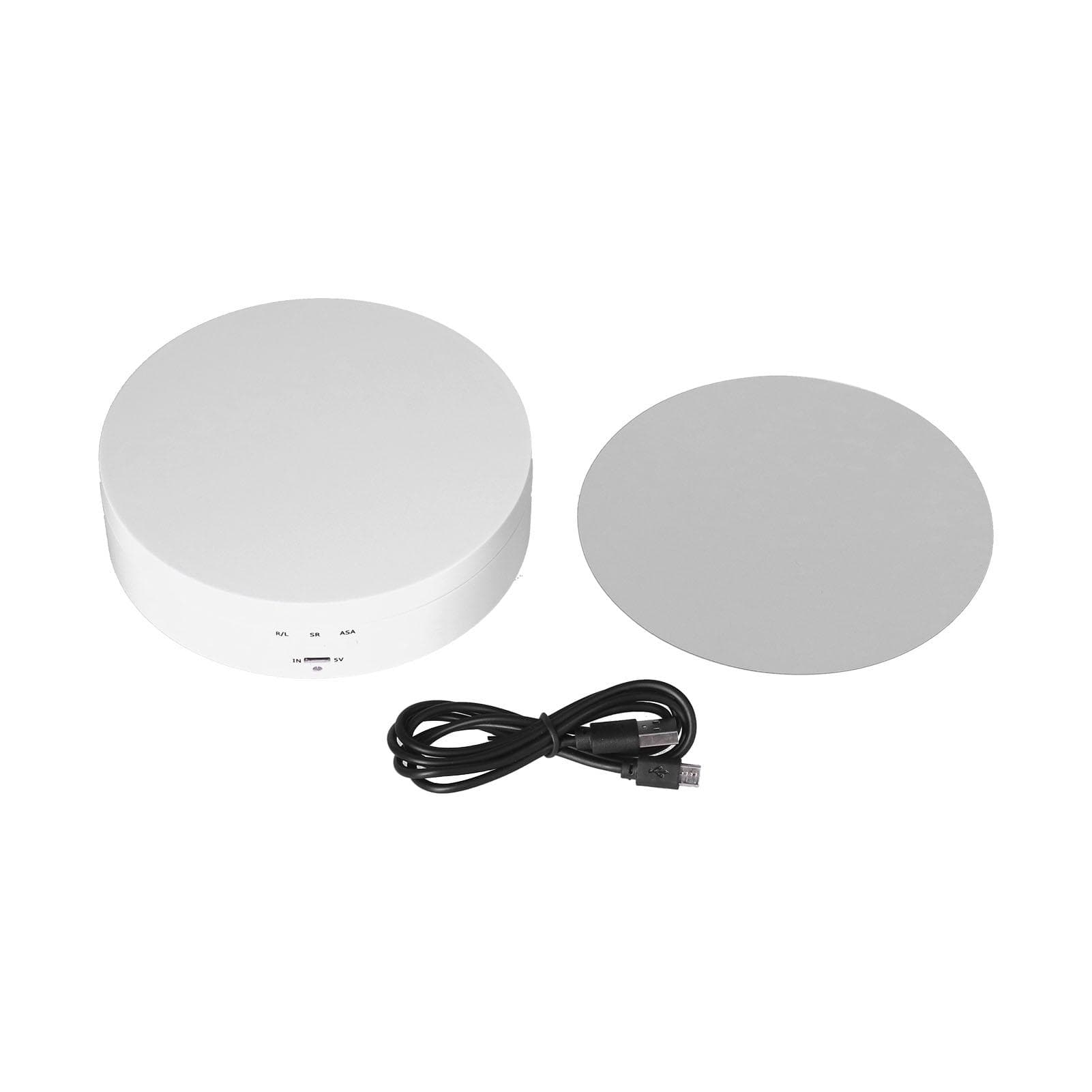 Motorized Rotating Display Stand 138mm Electric Rotating Turntable 3 Speed Adjustable USB Powered