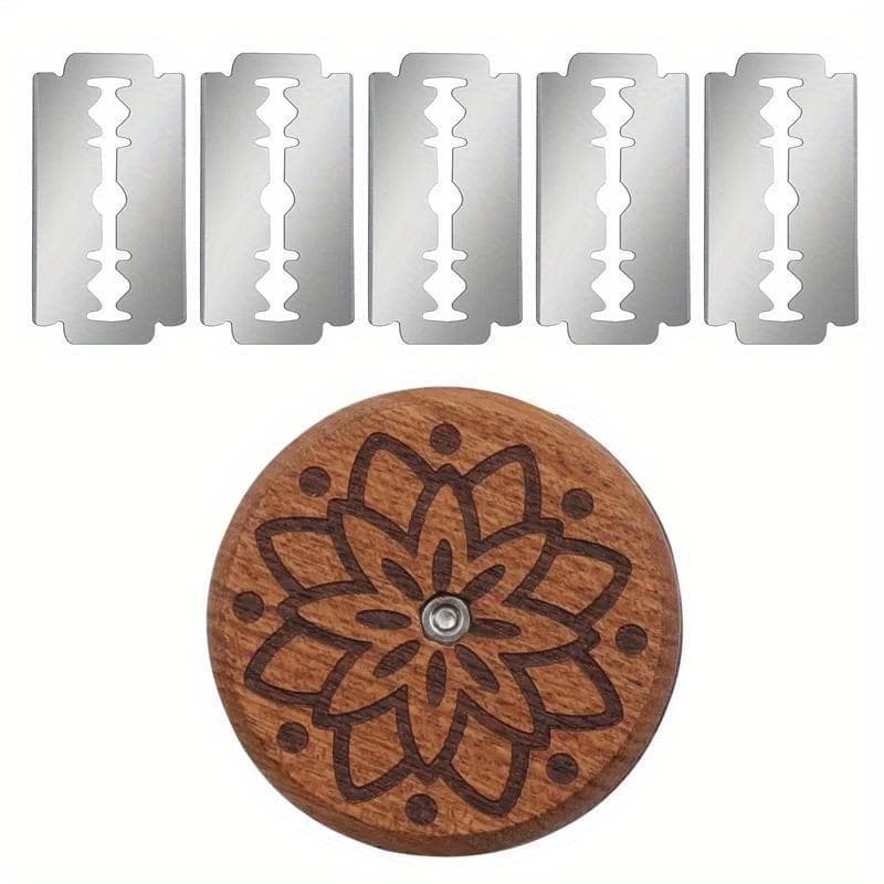 Bread Lame Dough Score Cutting Tools French Bread Scorer Baking Source Dough Bread Knife Cutter Tools for Baker brown