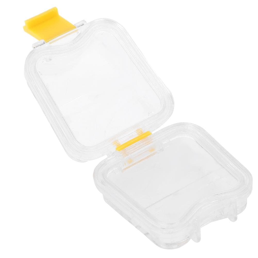 Professional Denture Box Dental False Teeth Storage Case Tooth Container with Film