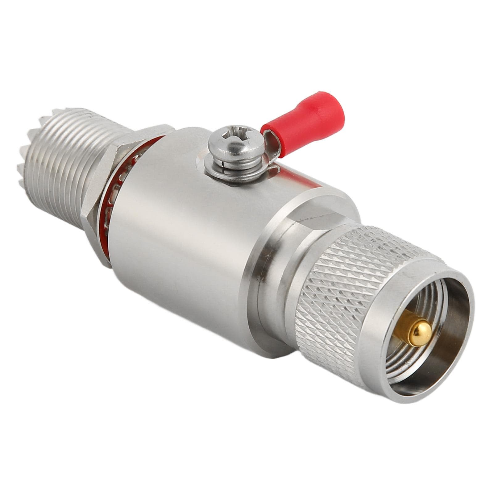 Lightning Arrestor UHF Coaxial Lightning Surge Protector for CB Radio HAM Radio Gear 2 Way Base