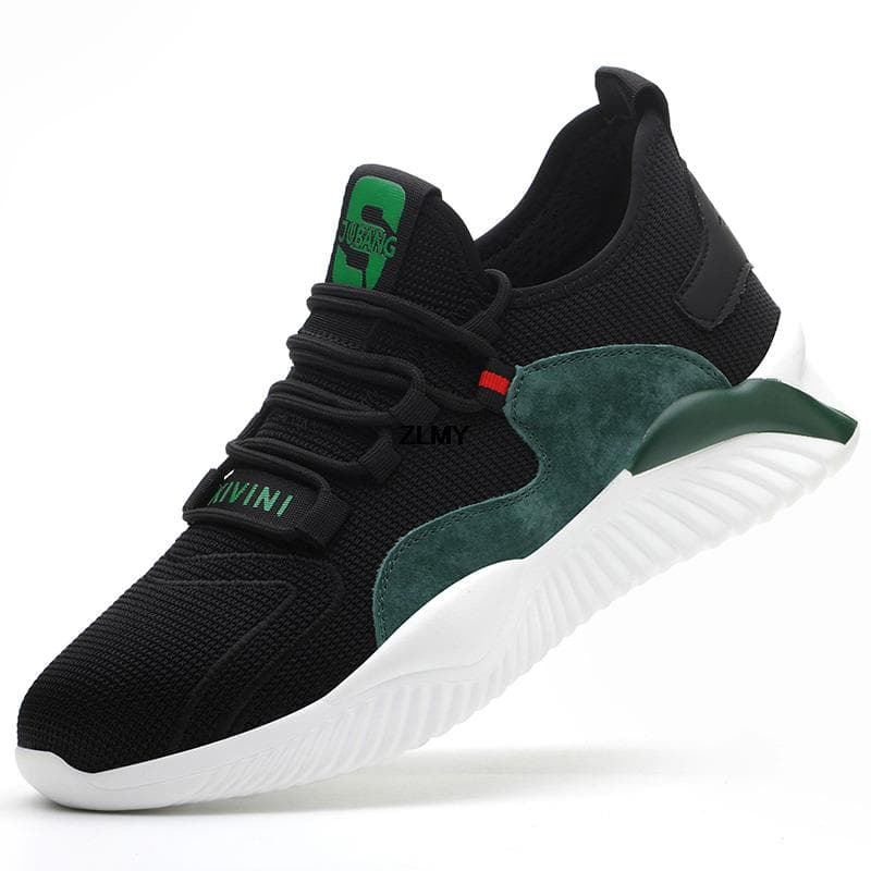 Breathable Safety Shoes Men Women Steel Toe Work Shoes Puncture Proof Work Safety Boots Light Anti-smash Sneaker New Man Fashion 38