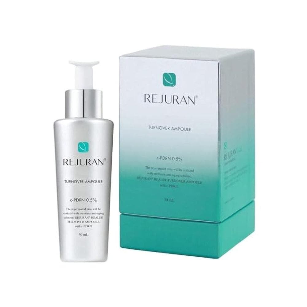 Rejuran Ampoule 30ml(Turnover Ampoule/ Healer Dual Effect Ampoule) With c-PDRN improve the Skin natural turnover function of tired, stressed, Turnover Ampoule