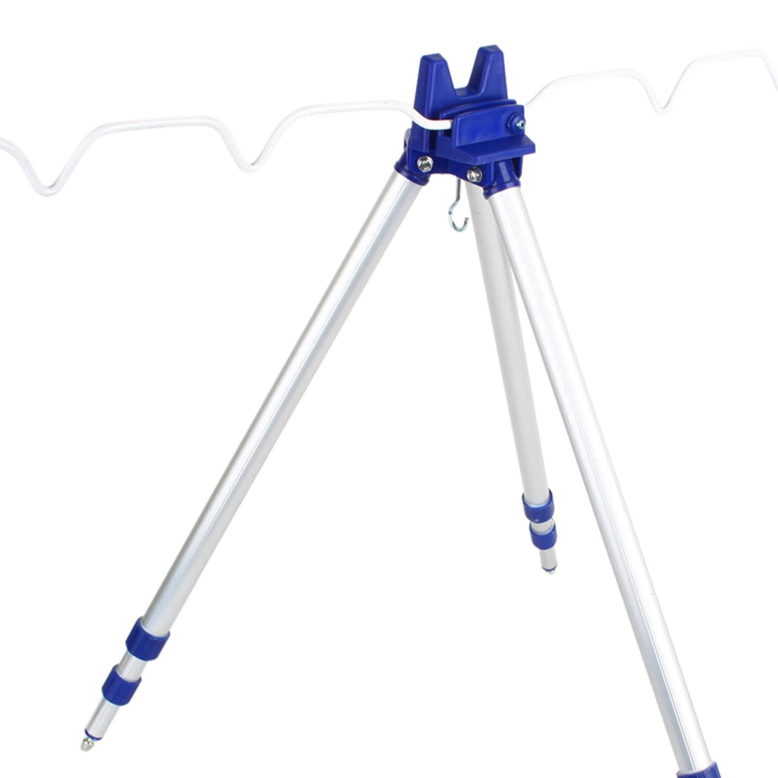 Fishing Rods Tripod Aluminium Alloy Retractable Fishing Rod Stand for Outdoor