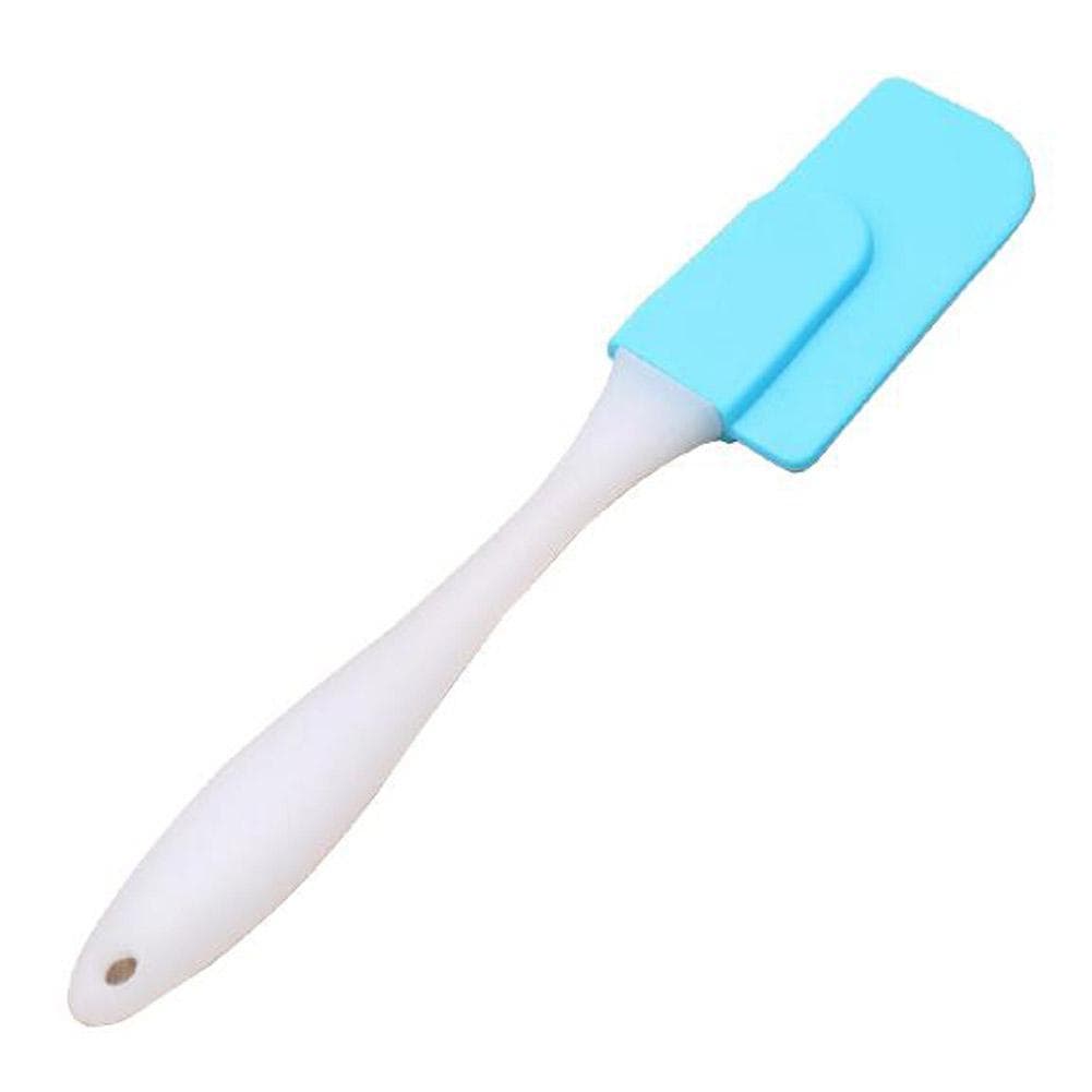 Food Grade Silicone Spatulas Butter Cream Scraper Mixer Cake Baking Mixing Kitchen Tool blue