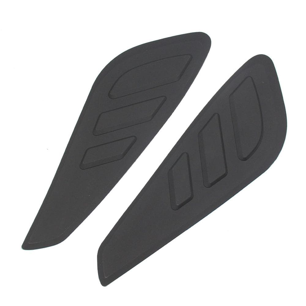 Motorcycle Fuel Tanks Pad Anti-Slip Protective Stickers Universal Knee Grip Decals Heat Insulation black