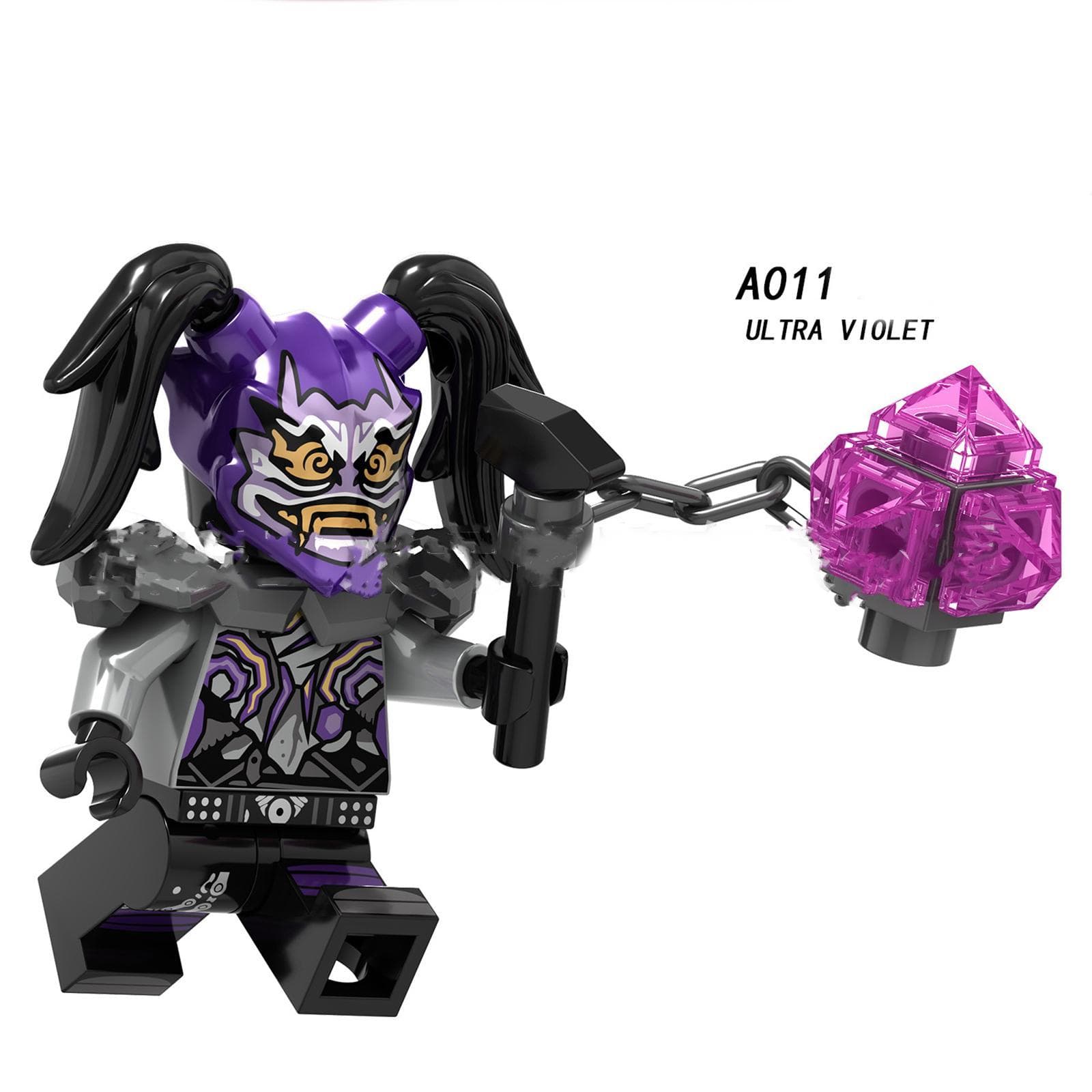 Single Christmas Gift Minifigure A009-016 Toy Children's Educational Toy Minifigures Assembled DIY Building Blocks