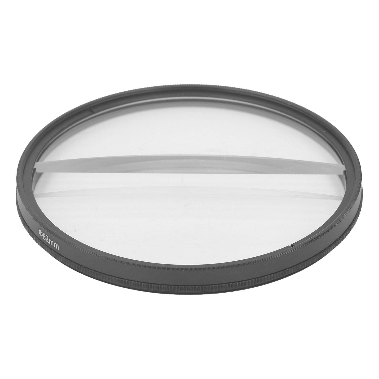 Double Half Moon Prism Special Effect Filter Camera Center Field Separation Diopter Filter 82mm