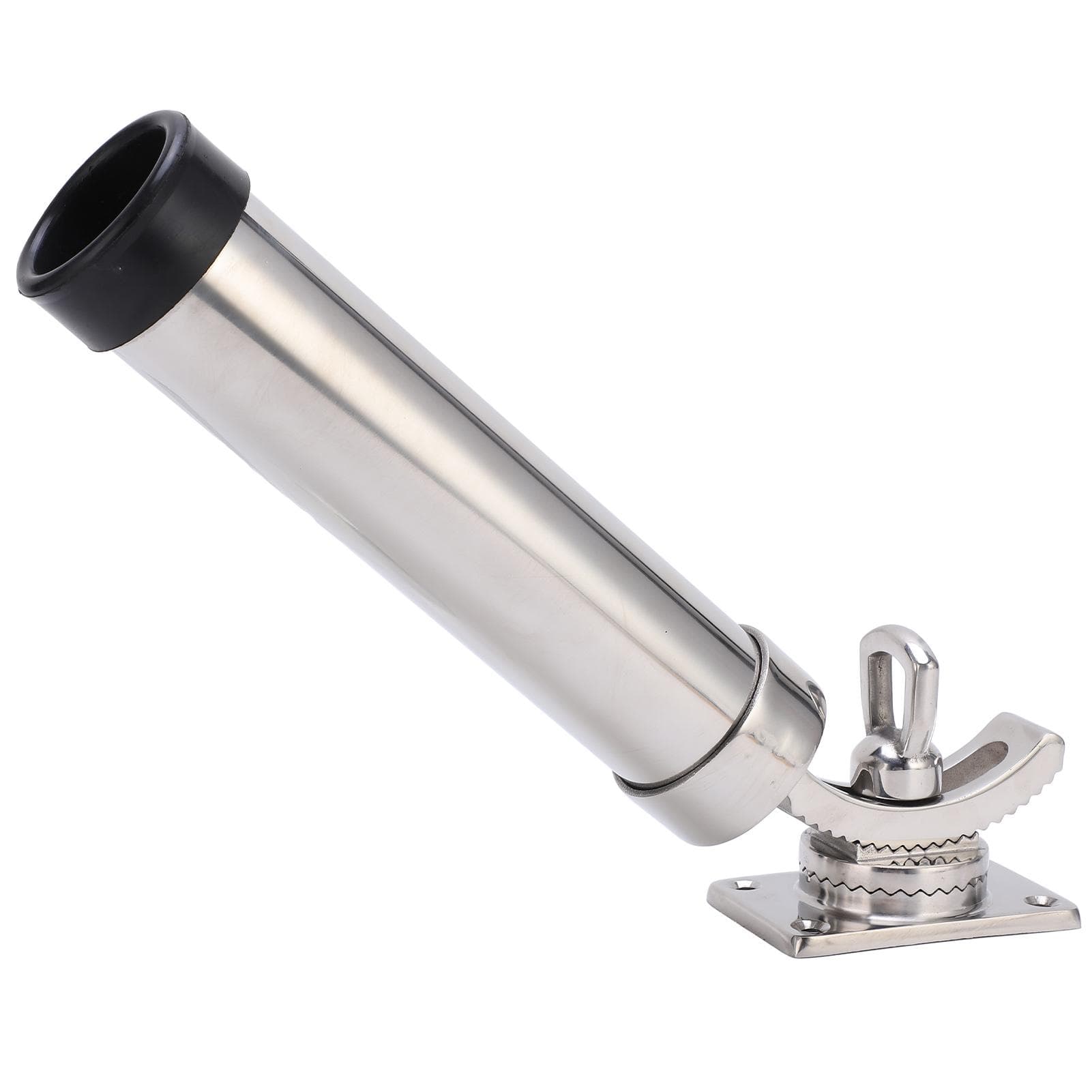360 Degree Left Right Adjustable Fishing Rod Holder Stainless Steel Fishing Rod Holder for Marine