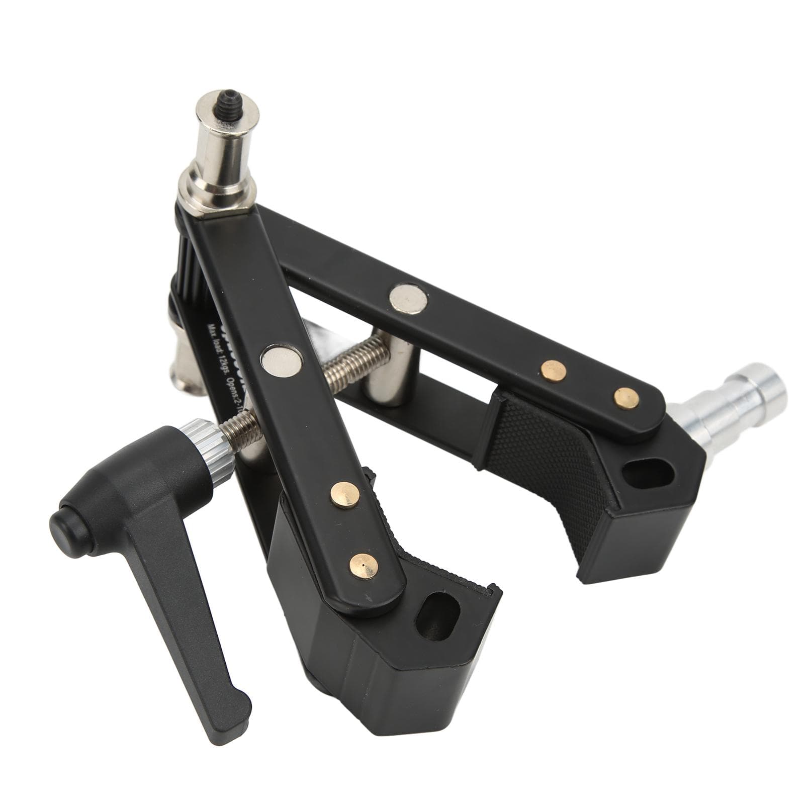 Photography Super Clamp Video Light Heavy Duty Adapter Holder Tube Clamp for Studio Vlog Live