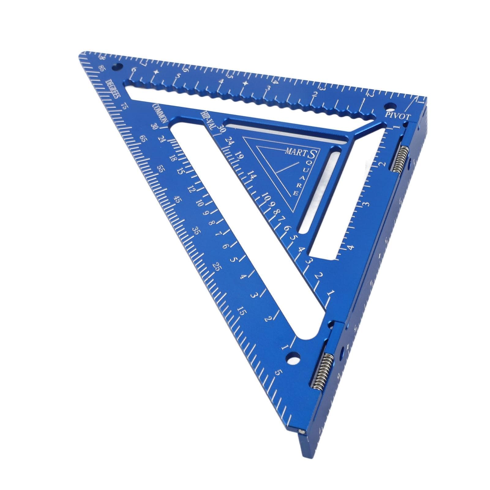 Rafter Square Tool Professional Innovative Triangular Ruler Protractor Accurate Carpenter Layout