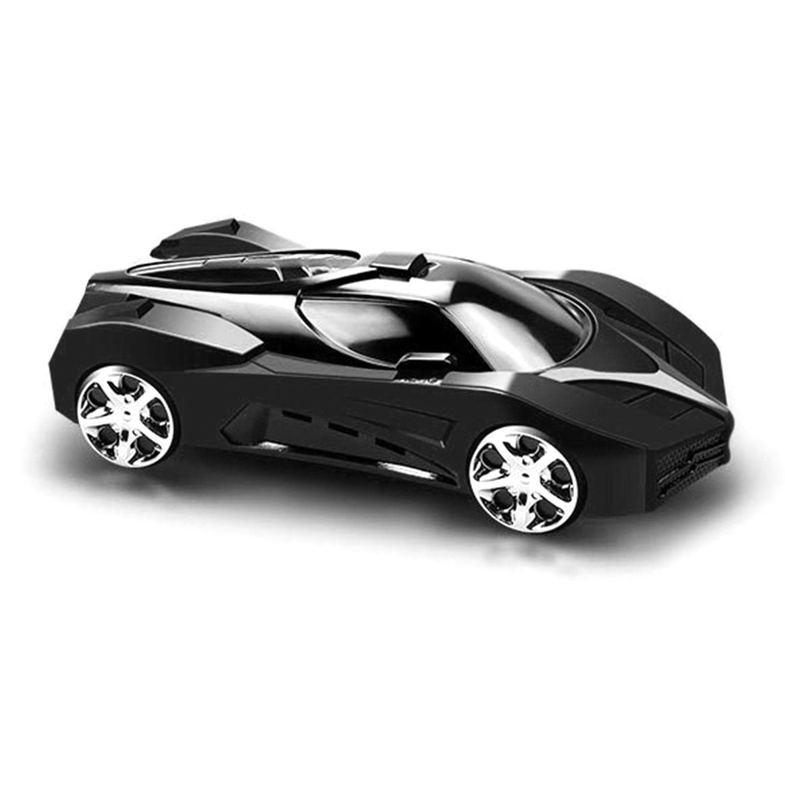 Car Model Phone Holder Cool Sporty Shape Slip Resistant 360 degrees Rotatable Center Console Phone Holder black