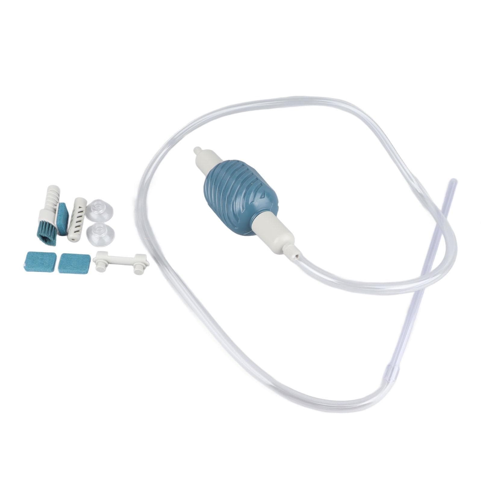 Fish Tank Water Changer Aquarium Siphon Vacuum Cleaner with Brush for Water Changing and Gravel