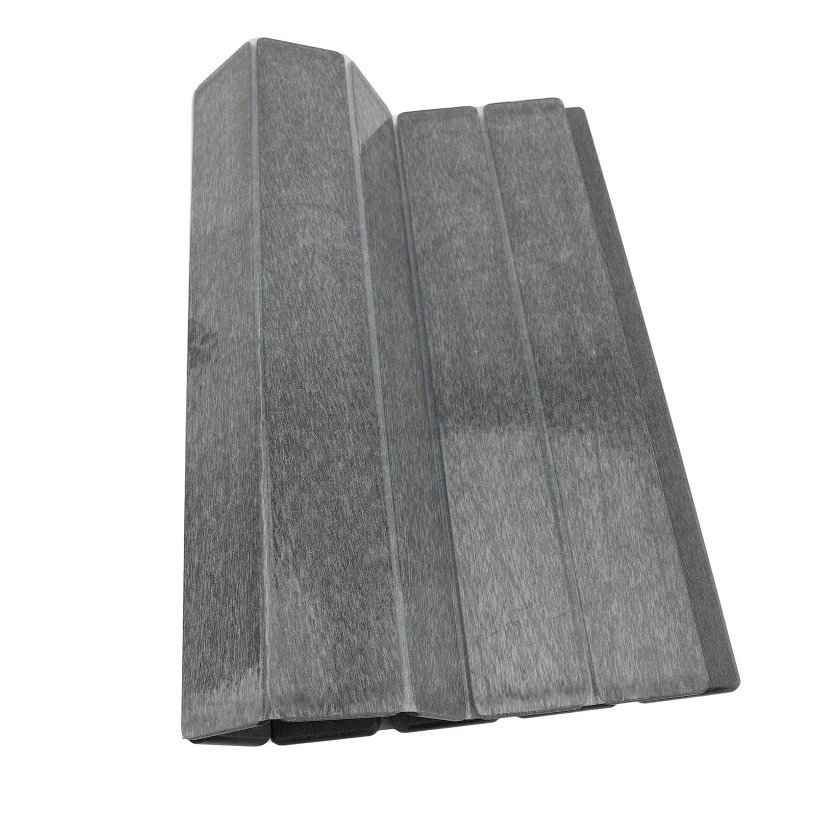 Foldable Diatomite Bath Mat Anti Slip Quick Drying Super Absorbent Diatomaceous Earth Shower Mat dark gray