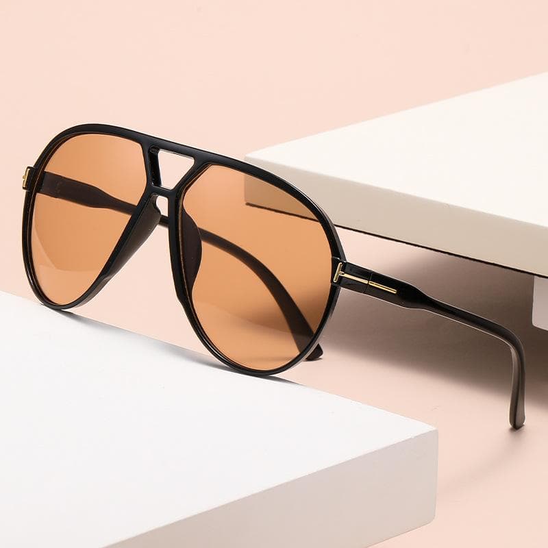New Luxury Pilot Sunglasses For Women And Men Modern Minimalist Designer Brand Glasses UV400 Protection