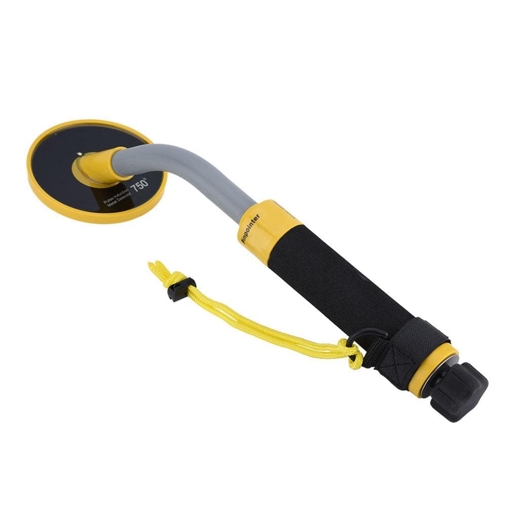 PI750 Underground Metal Detector Treasure Hunter Gold Handheld Metal Detector Waterproof Yellow white