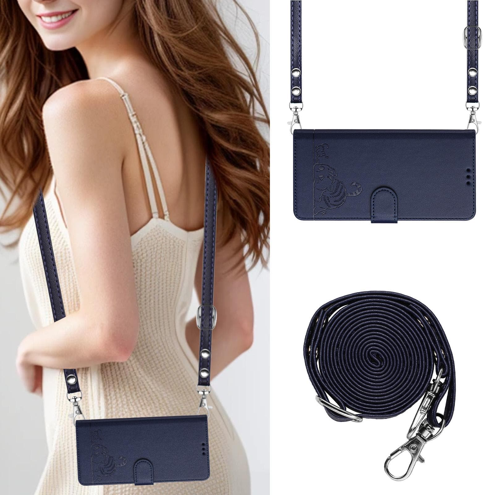Leather wallet case for Motorola Moto G72, G53, G13, G23, G73, G14, G54, G84, G04, G24, G34 Moto G23 4g
