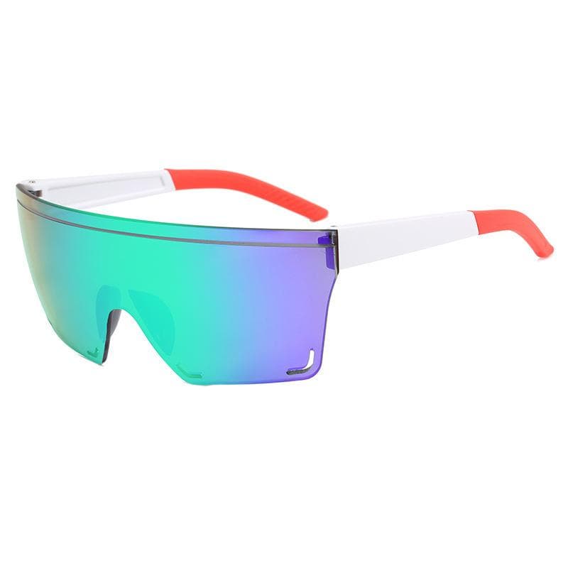 New Outdoor Cycling Sunglasses Frameless Colorful Large Frames for Men Women Sports Fashion 834
