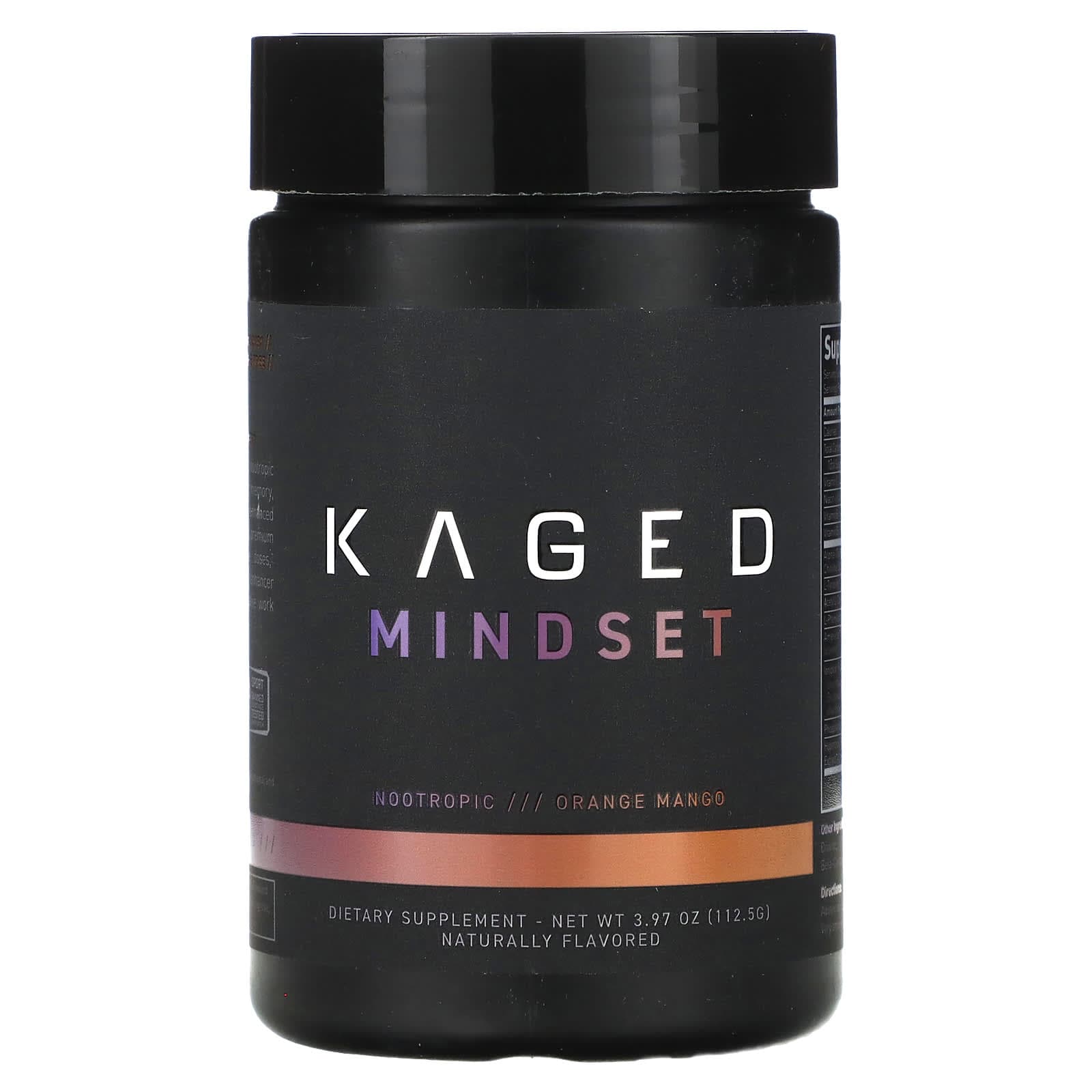 Kaged, Mindset, Orange Mango, 3.97 oz (112.5 g)