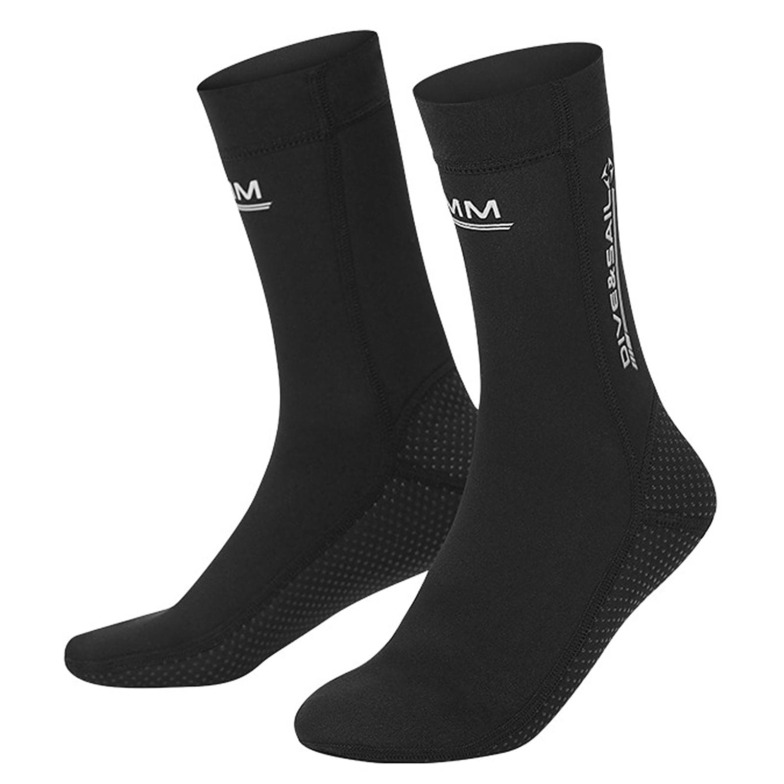 3mm Neoprene Diving Socks Men Women Anti Slip Water Socks for Beach Snorkeling Surfing Swimming M