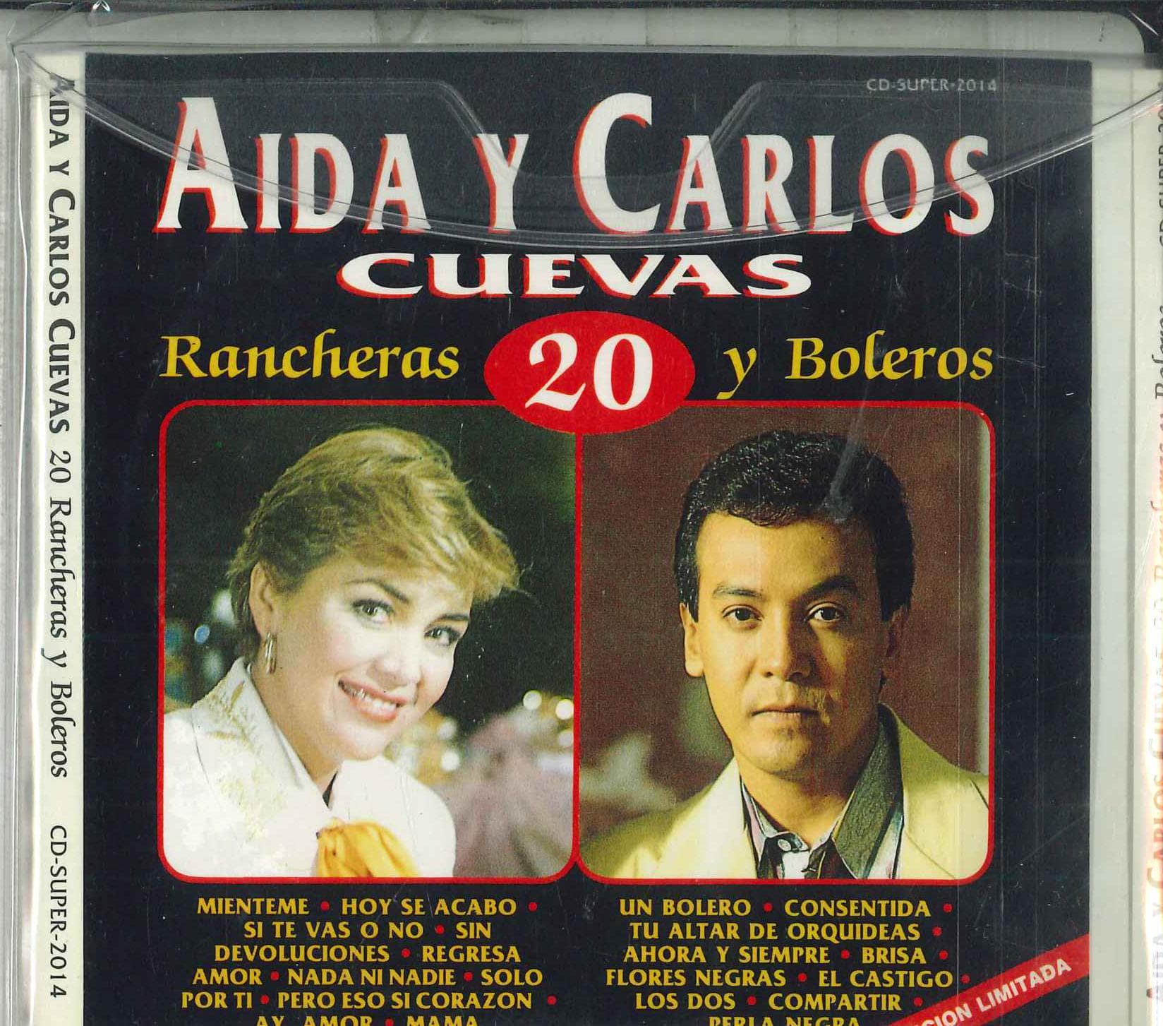 CD AIDA Y CARLOS, CUEVAS - Rancheras 20 Y Boleros CDSUPER2014 IM DISCOS & CAS 1993 Mexico Latin Used