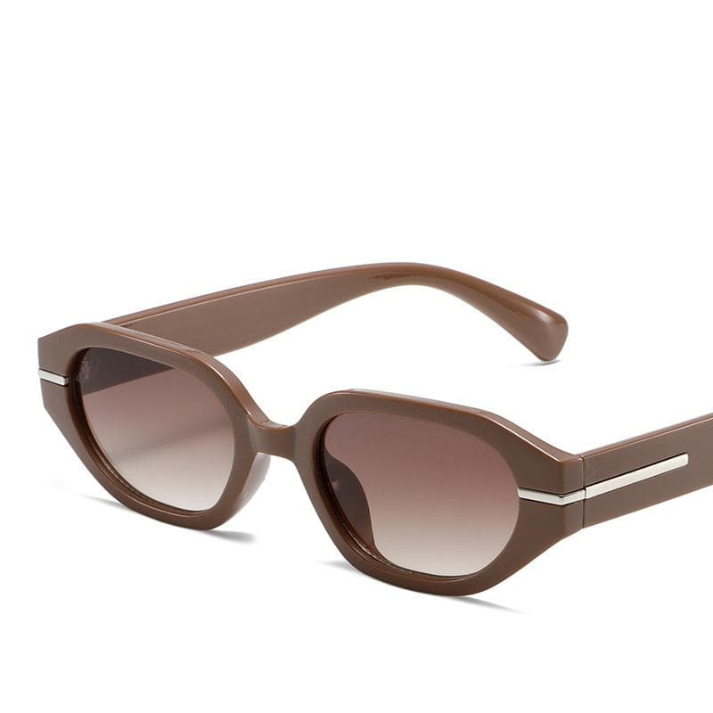 Y2K Cat Eye Sunglasses Women Sexy Vintage Punk Rivet Shades UV400 Luxury Designer Brand Sun Glasses