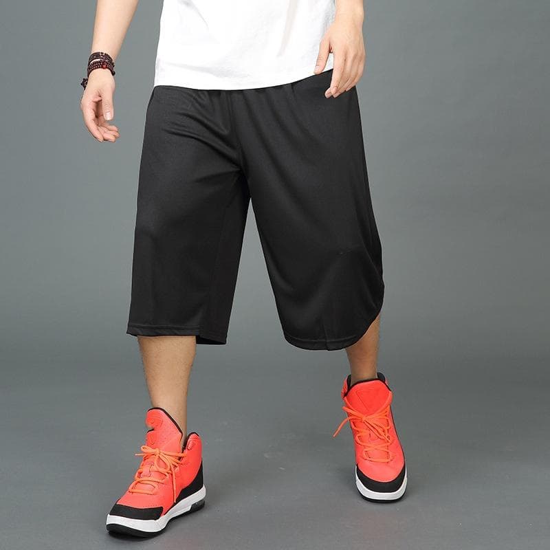 Men's Summer Basketball Shorts Loose Large Size Sports Shorts Casual Breathable Beach Pants L