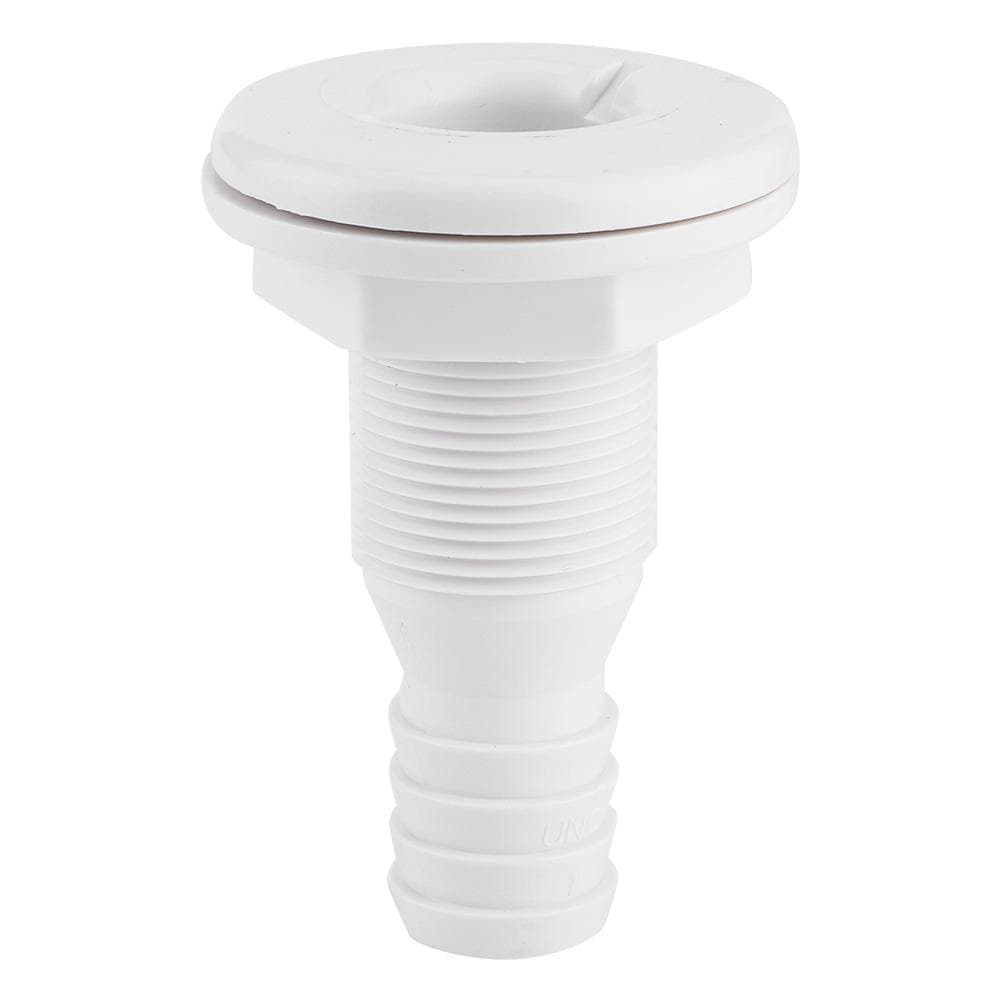 1in Nylon Plastic Marine Thru Hull Bilge Pump Hose Aerator Fitting for Boat Yacht Sail RV Camper