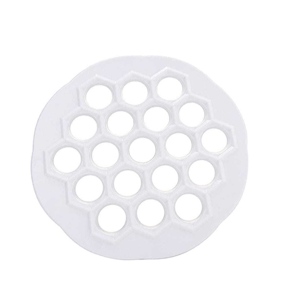 19 Holes Dumpling Mold Plastic Dough Press Ravioli Making Mold Cooking Tool L(for 6.5-9kg)