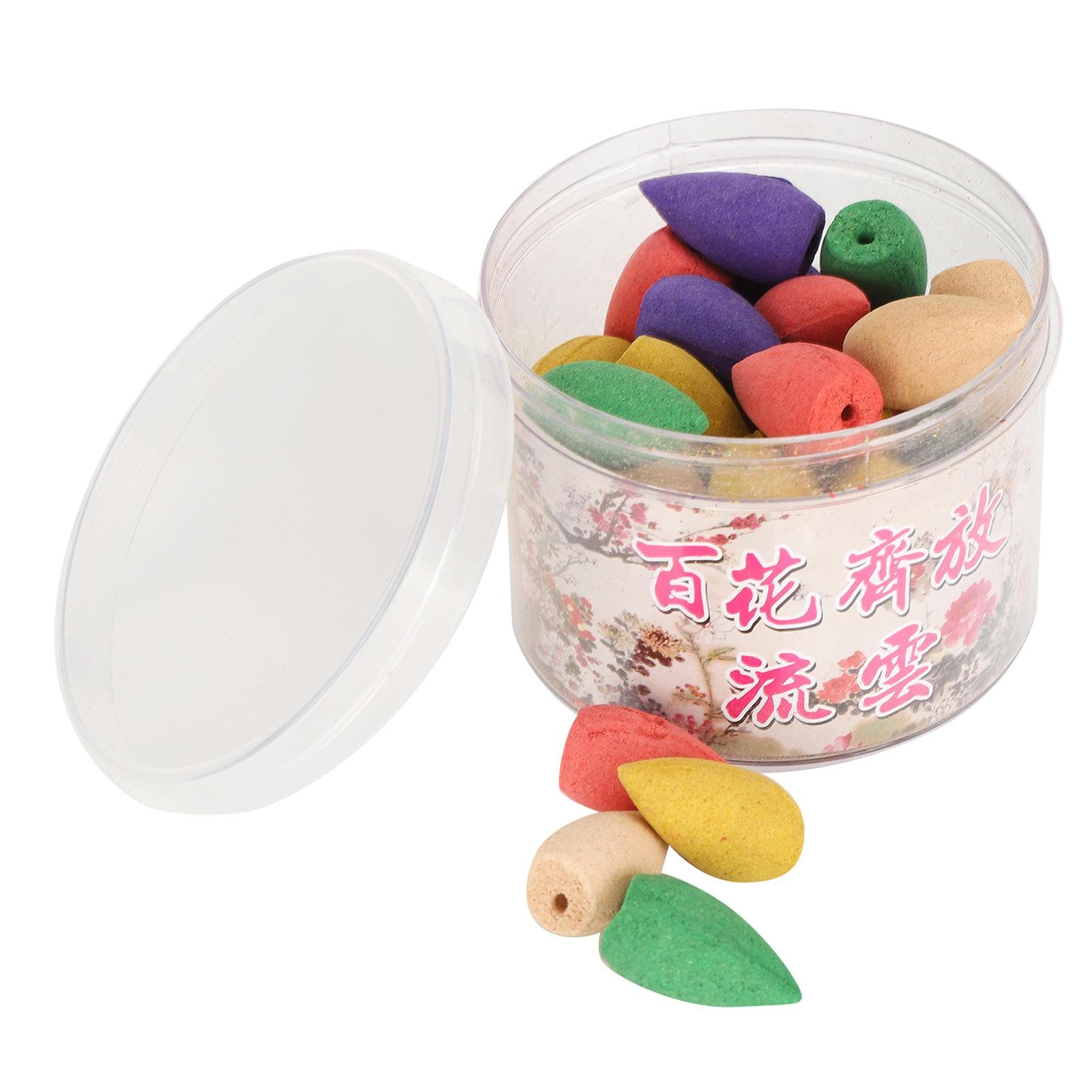 2 Box Backflow Incense Cones Waterfall Natural Scents Fragrance Indoor Air Purification6 Scents