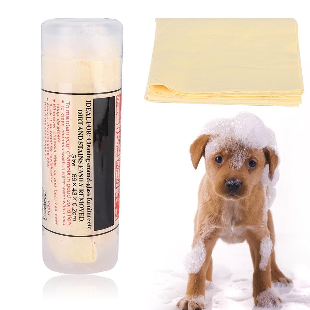 Pet Cloth Soft Comfortable Rapid Water Absorption Bath Shower Towel for Cats DogsYellow yellow