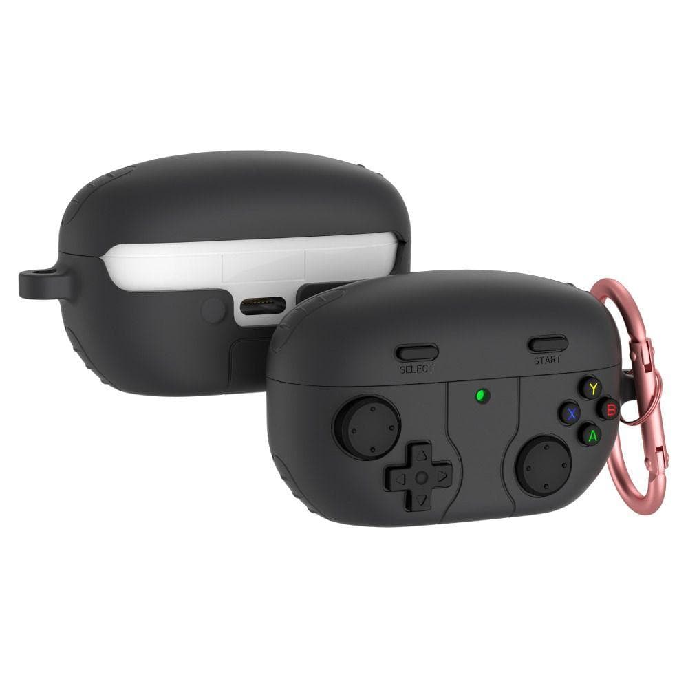 Silicone Earphone Protective Cover Earphone Storage Case for Sony WF-1000XM5 Home/Outdoor black