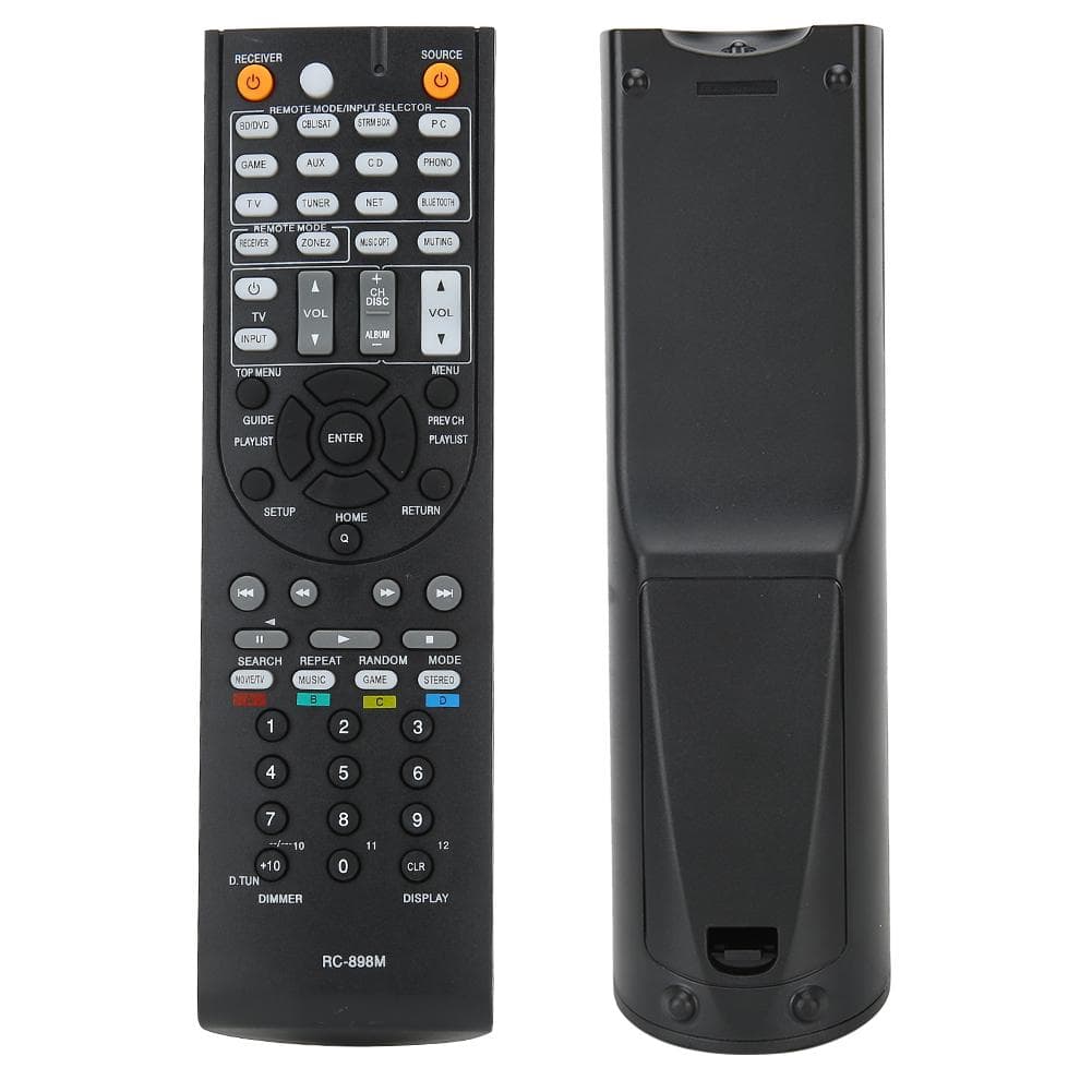 RC-898M AV Remote Controller Replacement for ONKYO TX NR646 TX NR747 TX NR545