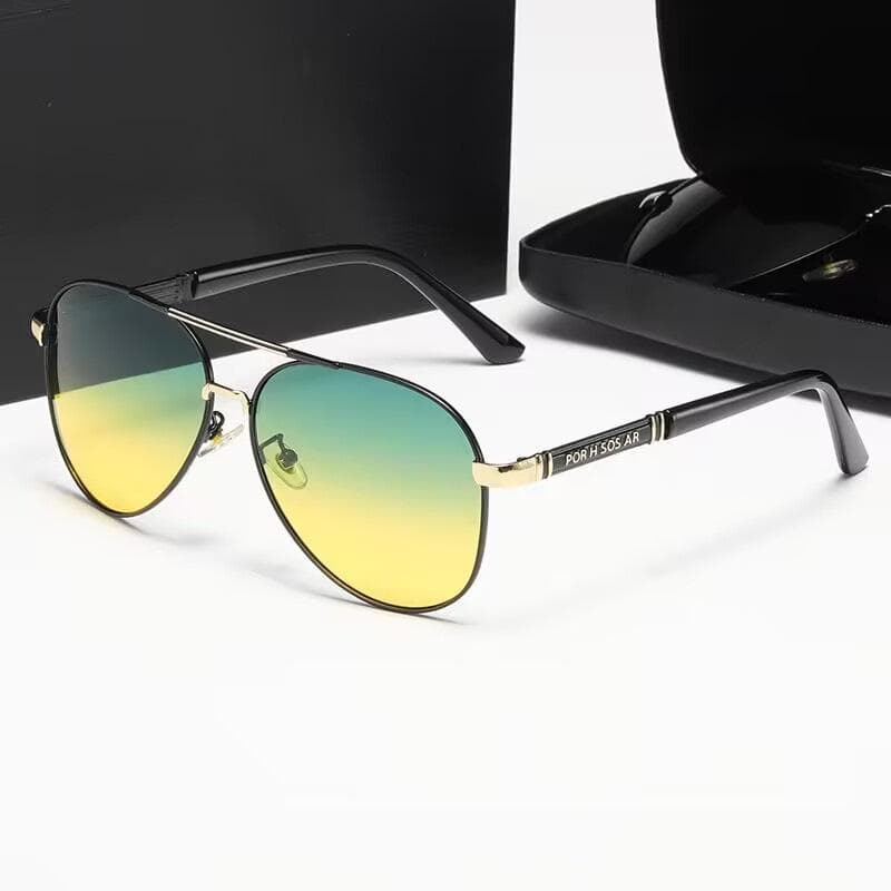 Men's Polarized Sunglasses: Anti-Glare, UV-Protective, Day/Night Driving, Fishing, Photochromic Lenses