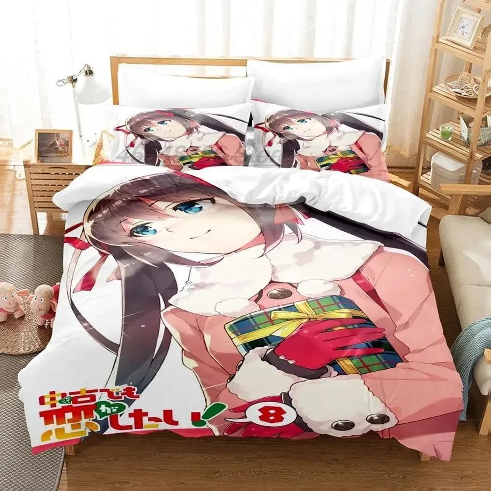 Chuunibyo Demo Koi ga Shitai! Love Chunibyo Other Delusions! Bedding Set Single Twin Full Queen Bed Set Bedroom Duvet cover set 135X200cm-2pcs