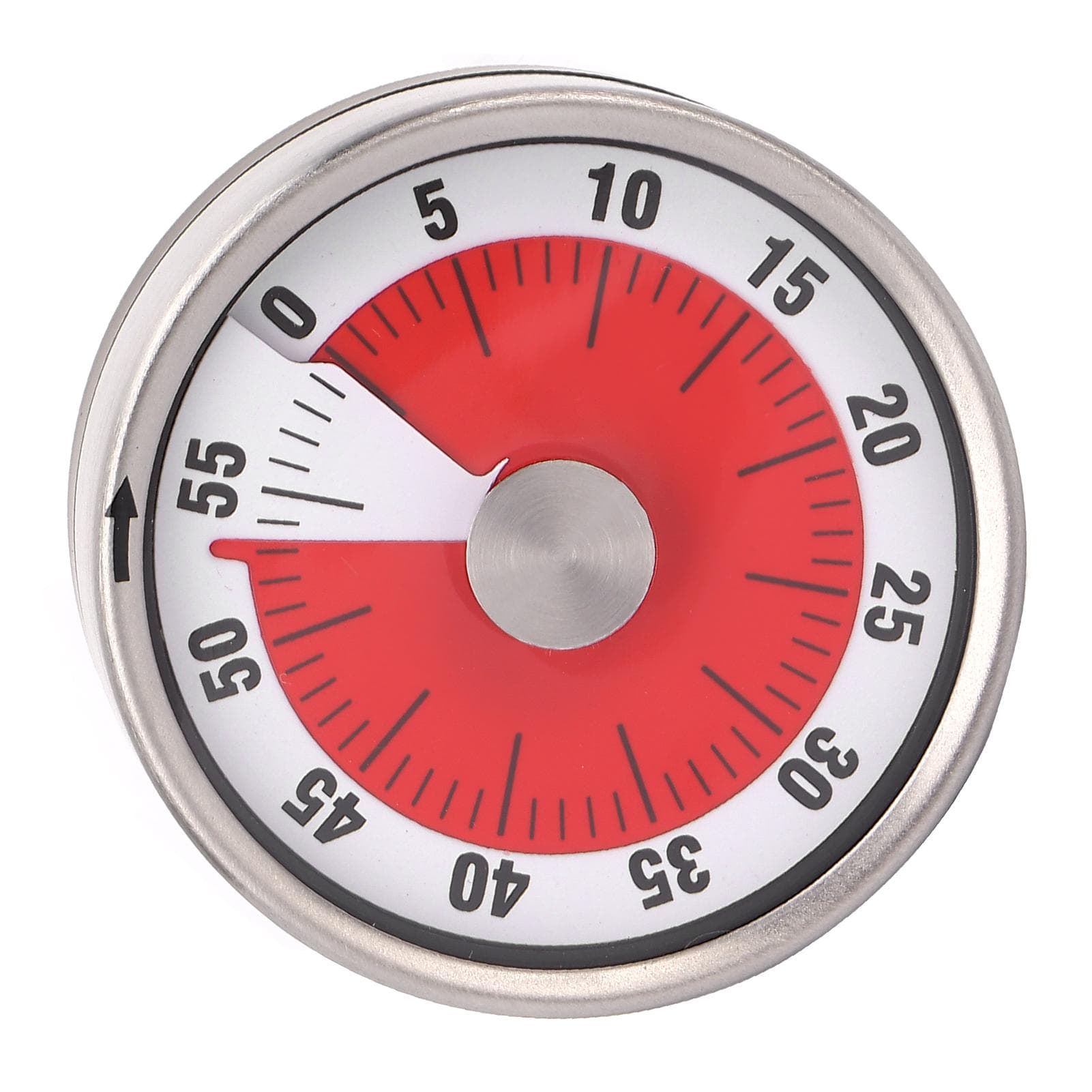 Mechanical Kitchen Timer Cooking Studying Sleeping Clock Round Reminder Student Time ManagerWhite white