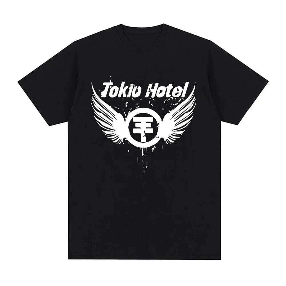 German Rock Band Tokio Hotel I Love Tom Kaulitz Tshirt Men Women Vintage Punk Gothic Short Sleeve T-shirts XL