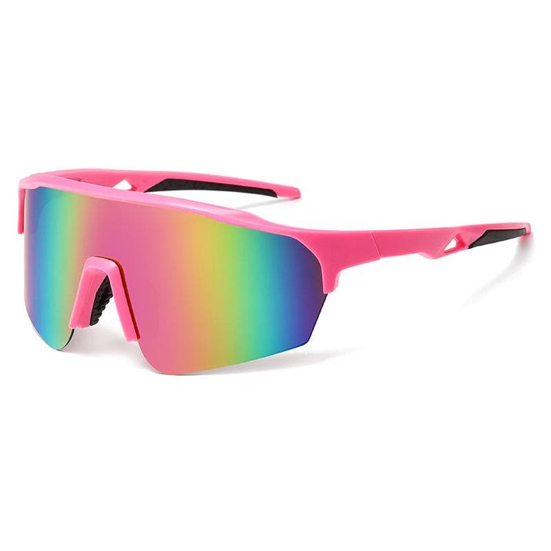 New Ski Sports Sunglasses Outdoor Cycling Glasses Integrated Windshield UV Protection YK9862