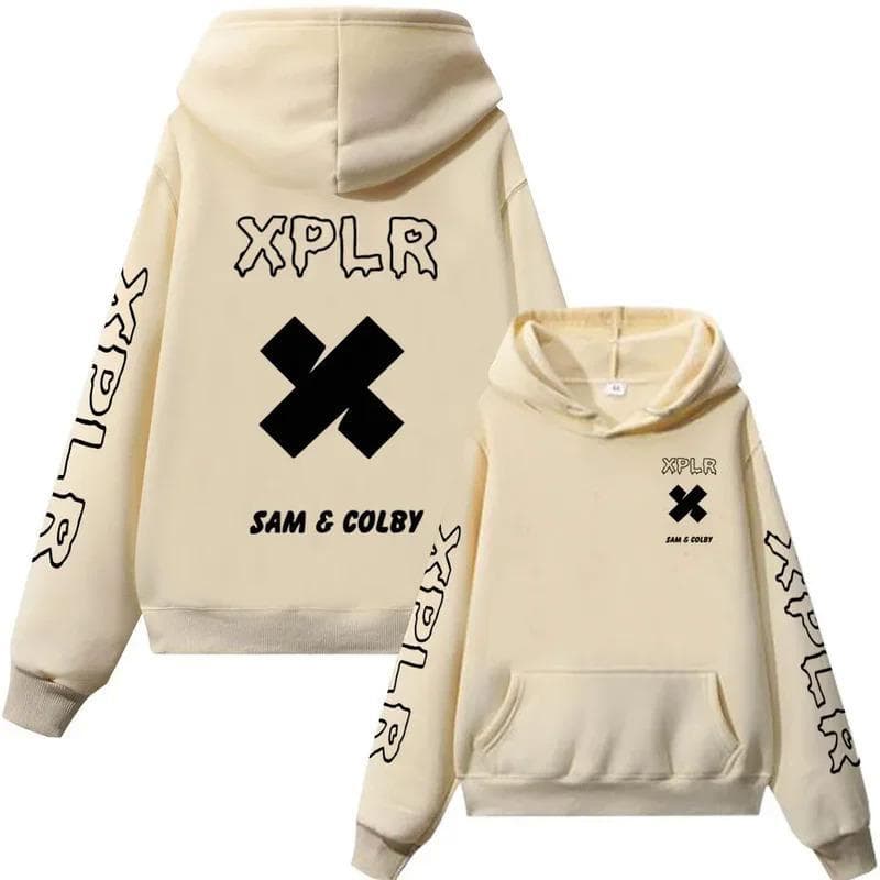 Xplr Hoodie Sam and Colby Chainlink Hoodies XXXL