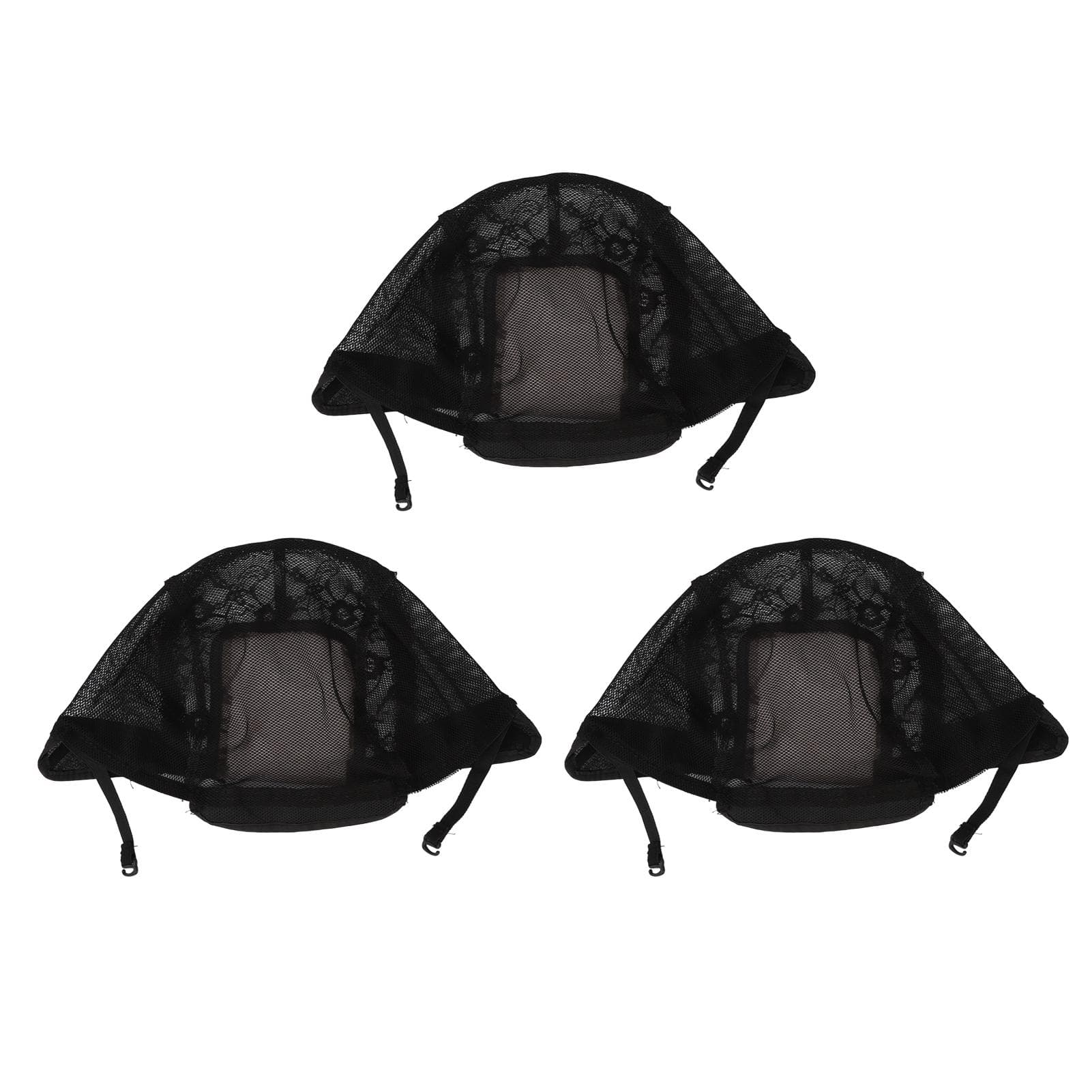 Wig Cover Soft Elastic Breathable Mesh Prevent Itching Slip Proof Wig Making Cap for Long Short