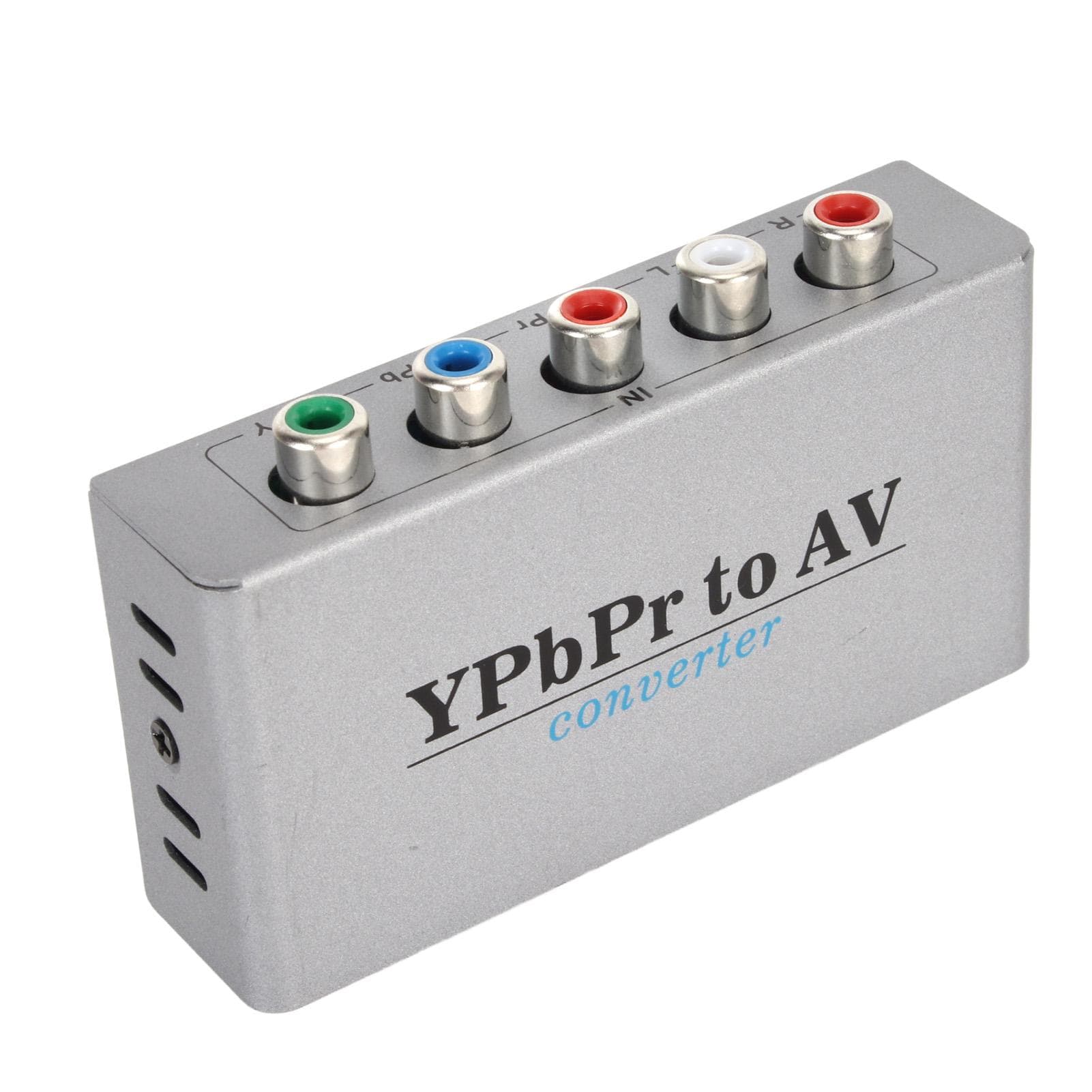 YPbPr to AV Converter 1080P60 YPbPr Video Capture YPbPr to CVBS Component Video Converter Adapter
