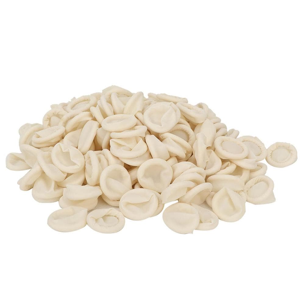 300pcs Disposable Latex Rubber Finger Cap Fingercots Powder Free Non-SlipAnti-Static Contact