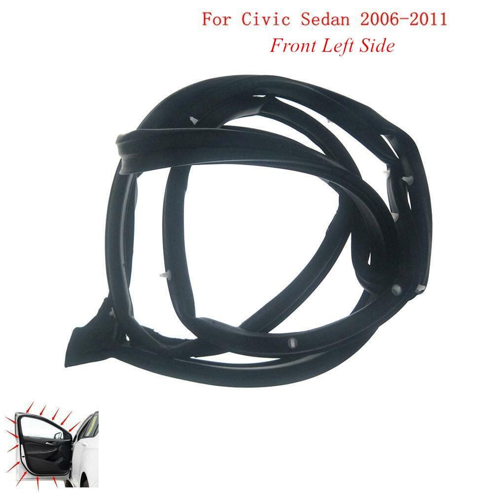 Door Weatherstrip Moulding Seal Front Left 72350-SNE-A01 For Honda Civic 2006-11