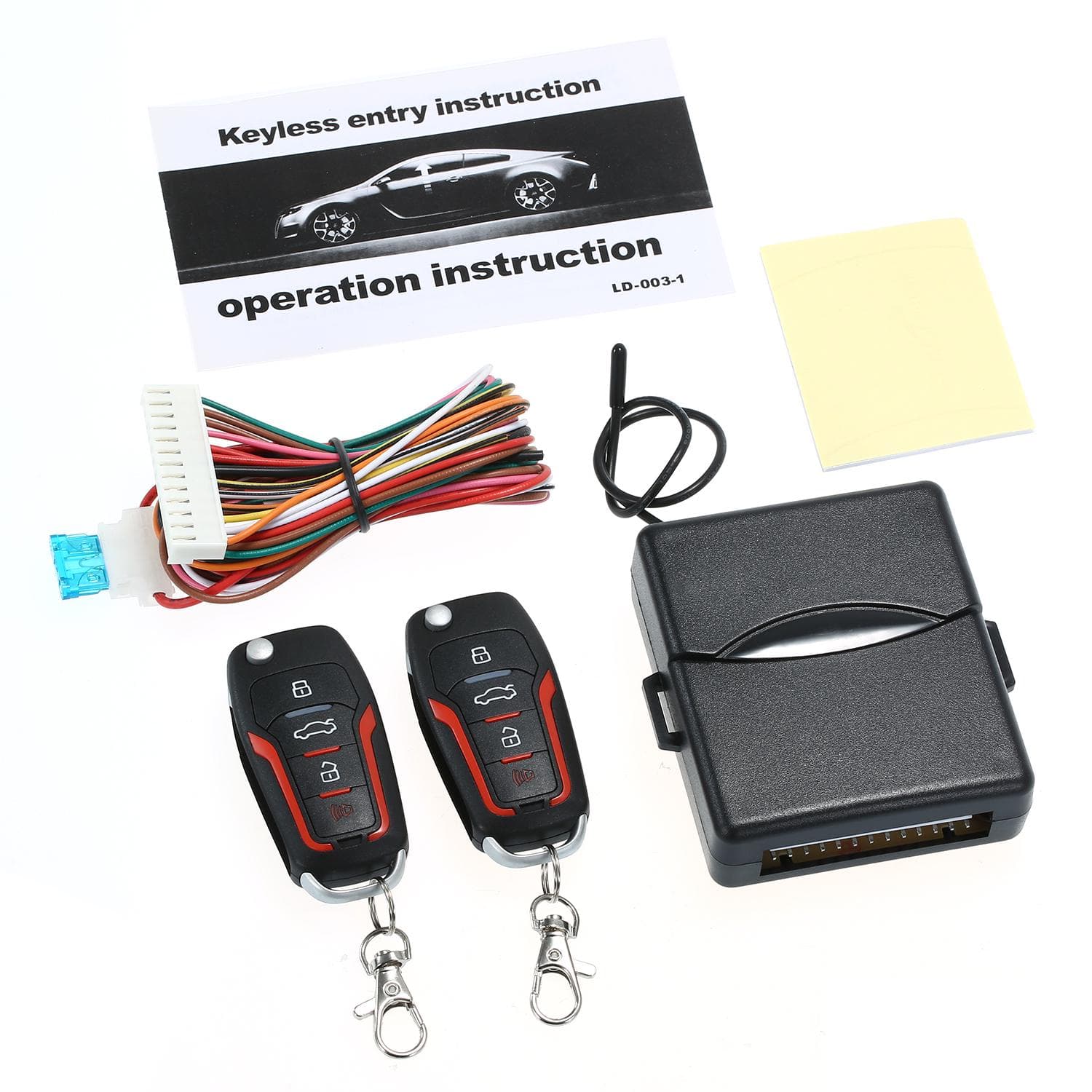 Car Alarm Systems Auto Remote Central Kit Central Locking with Remote Control Door Lock Vehicle